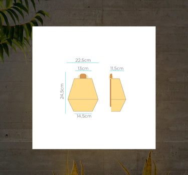 Aplique de pared sin cables SISINE 25