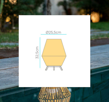 Lámpara decorativa Sisine 30 | USO INTERIOR