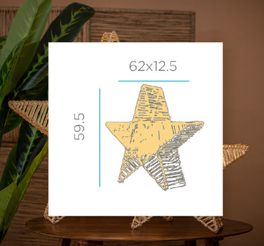 ESTRELLA DECORATIVA SISINE STAR 60