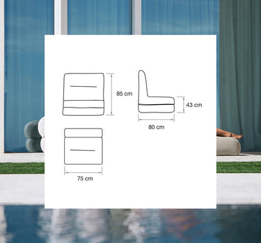 Asiento flotante SIT POOL