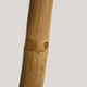 Sombrilla de madera y cubierta de fibra natural para exterior ø210x260cm