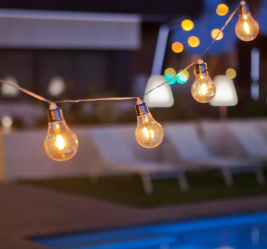 GUIRNALDA DE LUCES STELLA solar + bateria