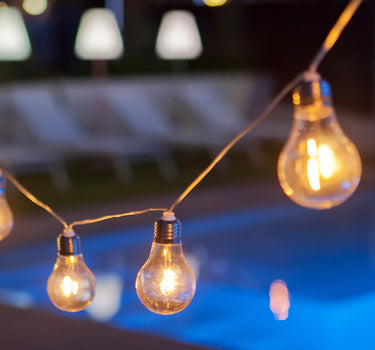 GUIRNALDA DE LUCES STELLA solar + bateria