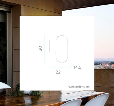 APLIQUE DE PARED CÁPSULA TERPE