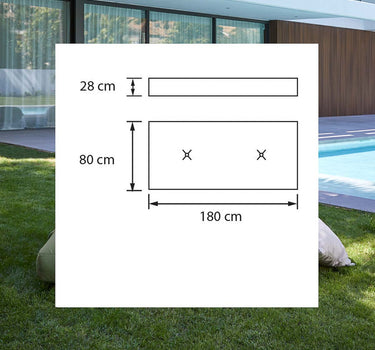 Tumbona flotante Bali