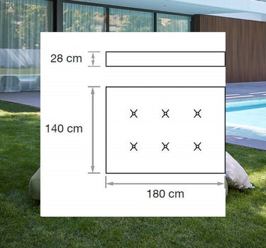 Tumbona flotante Bali