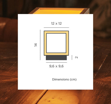 Farol solar portátil sin cables Vega Lantern