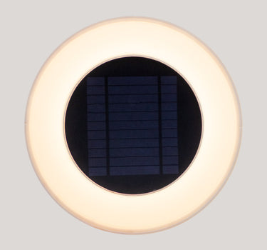 Aplique de pared redondo con carga Solar WALLY DISK