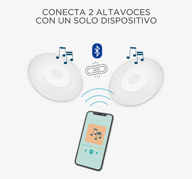 Altavoz inalámbrico para piscina PLAY DISK 40 WALL & POOL