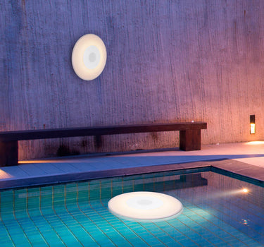 Altavoz inalámbrico para piscina PLAY DISK 40 WALL & POOL