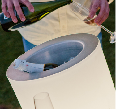 Botellero iluminado Woody