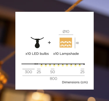 Guirnalda decorativa ALBA