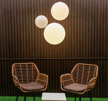 LÁMPARA COLGANTE ESFÉRICA CON BATERÍA RECARGABLE PIANETA