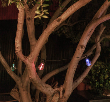 GUIRNALDA DE LUCES ALLEGRA BLACK luz RGB