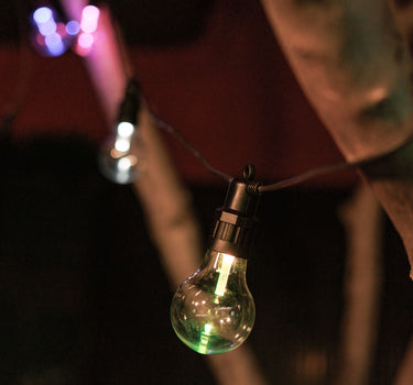 GUIRNALDA DE LUCES ALLEGRA BLACK luz RGB