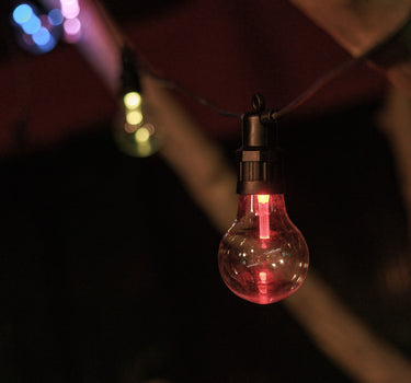 GUIRNALDA DE LUCES ALLEGRA BLACK luz RGB