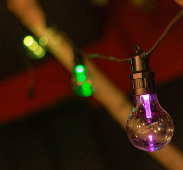 GUIRNALDA DE LUCES ALLEGRA BLACK luz RGB