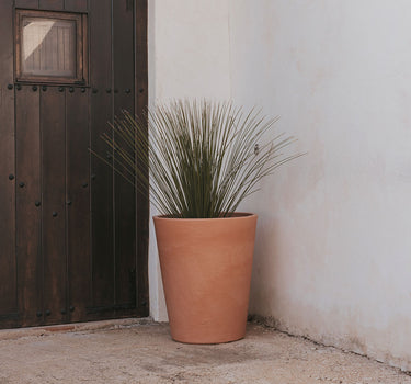 Macetero redondo de color GERBERA 45