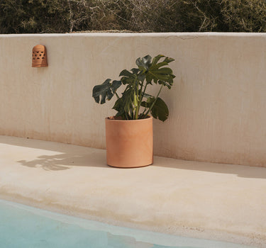 Macetero redondo de color HORTENSIA 40