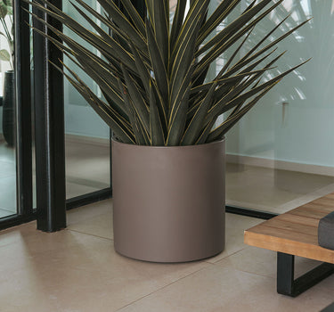 Macetero redondo de color HORTENSIA 50