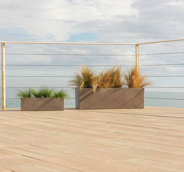 Macetero rectangular de color JARA 60