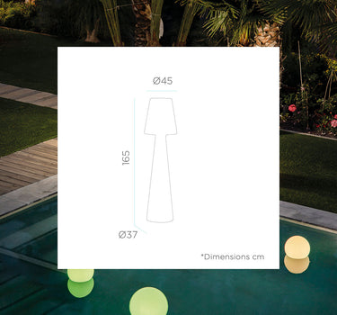 CIRCOOLAR LÁMPARA DE PIE LOLA 165 Material Reciclado