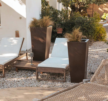 Macetero alto de color MELISA 50