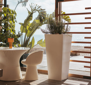 Macetero alto de color MELISA 50