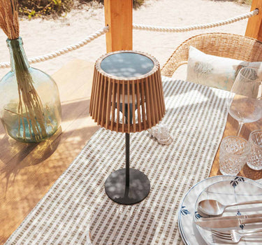 Lámpara de mesa con carga solar OKINAWA TABLE