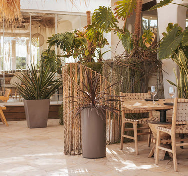 Macetero redondo de color PALMA 70