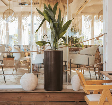 Macetero redondo de color PALMA 70