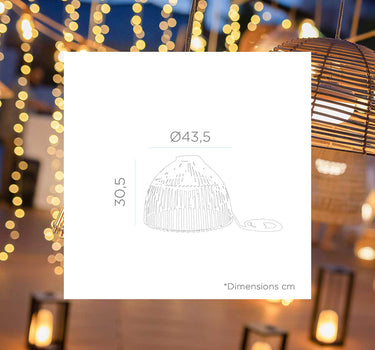 LÁMPARA COLGANTE REONA HANG