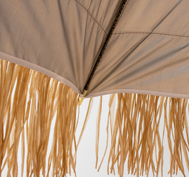 Sombrilla hawaiana de acero para exterior ø220 x 230cm